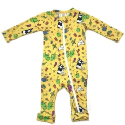 Lucky Bug Clothing Best Sellers Baby's Everyday Bamboo Long Sleeve Playsuit