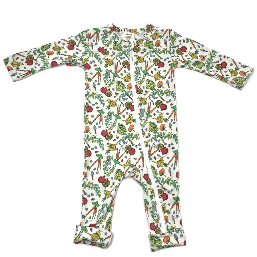 Lucky Bug Clothing Best Sellers Baby's Everyday Bamboo Long Sleeve Playsuit 7 Lucky Bug Clothing Best Sellers Baby's Everyday Bamboo Long Sleeve Playsuit