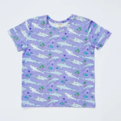 Lucky Bug Clothing Kids' Lemon Shark Bamboo Play T-Shirt