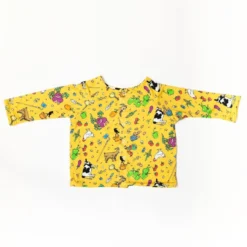 Lucky Bug Clothing Baby's Soft Bamboo Reversible Farm + Cow Cardigan Kids' + Baby