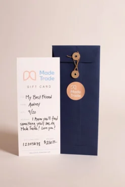Made Trade Handwritten Gift Card Best Sellers