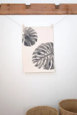 Magda Made Home Goods Monstera Print