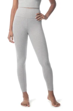 Synergy Organic Clothing Manipura Legging - Heather Gray