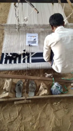 Leah Singh Home Goods Margeaux Jute Rug - Blue