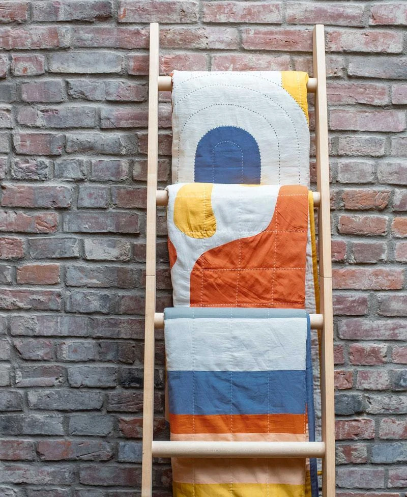 Anchal Marigold Bloom Throw Quilt 8 Anchal Marigold Bloom Throw Quilt