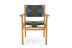 Masaya & Co. Chontales Arm Chair - Emerald Coast Pattern Furniture