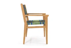 Masaya & Co. Chontales Arm Chair - Emerald Coast Pattern Furniture