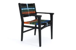 Masaya & Co. Chontales Arm Chair - Mot Mot Pattern