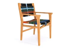 Masaya & Co. Chontales Arm Chair - Mot Mot Pattern