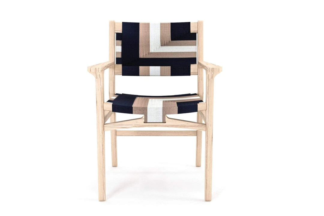 Masaya & Co. Furniture Chontales Arm Chair - Nordica Pattern 16 Masaya & Co. Furniture Chontales Arm Chair - Nordica Pattern