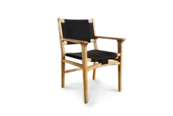 Masaya & Co. Chontales Arm Chair - Solid Black Furniture