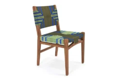 Masaya & Co. Chontales Dining Chair - Emerald Coast Pattern