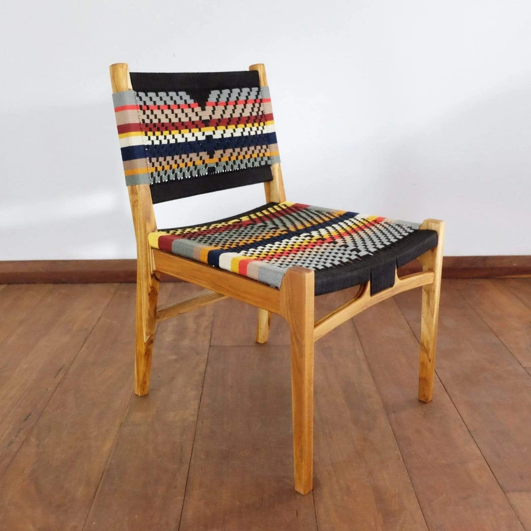 Masaya & Co. Chontales Dining Chair - San Geronimo Pattern 3 Masaya & Co. Chontales Dining Chair - San Geronimo Pattern