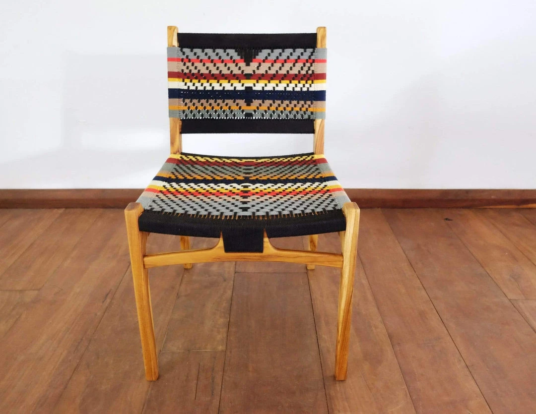 Masaya & Co. Chontales Dining Chair - San Geronimo Pattern 5 Masaya & Co. Chontales Dining Chair - San Geronimo Pattern