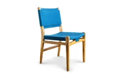 Masaya & Co. Chontales Dining Chair - Solid Azulina 10 Masaya & Co. Chontales Dining Chair - Solid Azulina
