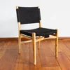 Masaya & Co. Handcrafted Chontales Dining / Desk Chair - Solid Black Manila 2 Masaya & Co. Handcrafted Chontales Dining / Desk Chair - Solid Black Manila