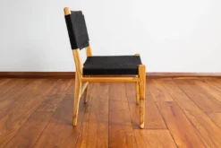 Masaya & Co. Handcrafted Chontales Dining / Desk Chair - Solid Black Manila