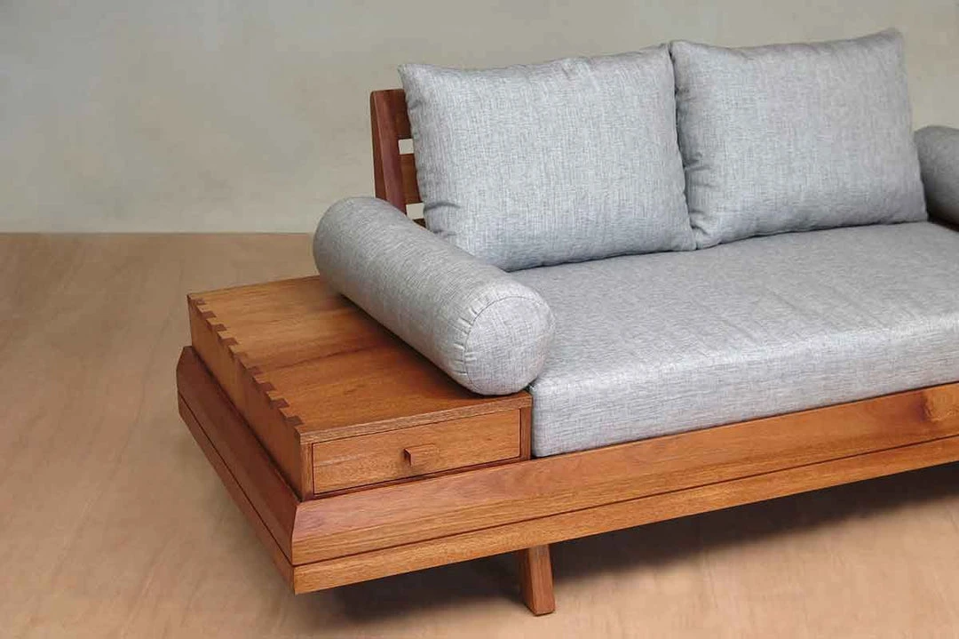 Masaya & Co. Floating Love Seat - Silver 9 Masaya & Co. Floating Love Seat - Silver