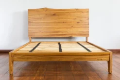 Masaya & Co. Gavilana Live Edge Teak Bed Furniture 10 Masaya & Co. Gavilana Live Edge Teak Bed Furniture