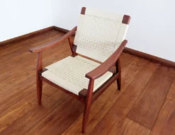 Masaya & Co. Izapa Solid Manila Arm Chair Handcrafted