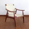 Masaya & Co. Izapa Solid Manila Arm Chair Handcrafted