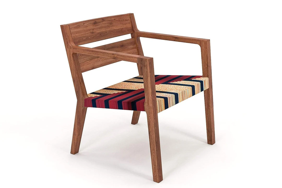 Masaya & Co. Furniture Managua Arm Chair - Momotombo Pattern 7 Masaya & Co. Furniture Managua Arm Chair - Momotombo Pattern