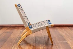 Masaya & Co. Masaya Manila Lounge Chair - Roots Pattern
