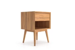 Masaya & Co. Mid Century One Drawer Side Table / Nightstand Furniture 8 Masaya & Co. Mid Century One Drawer Side Table / Nightstand Furniture