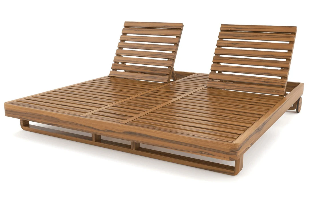 Masaya & Co. Furniture Miramar Outdoor Double Chaise Lounge 4 Masaya & Co. Furniture Miramar Outdoor Double Chaise Lounge