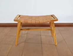 Masaya & Co. Masaya Leather Ottoman Best Sellers