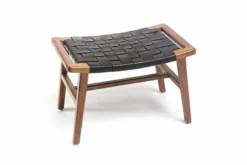 Masaya & Co. Masaya Leather Ottoman Best Sellers