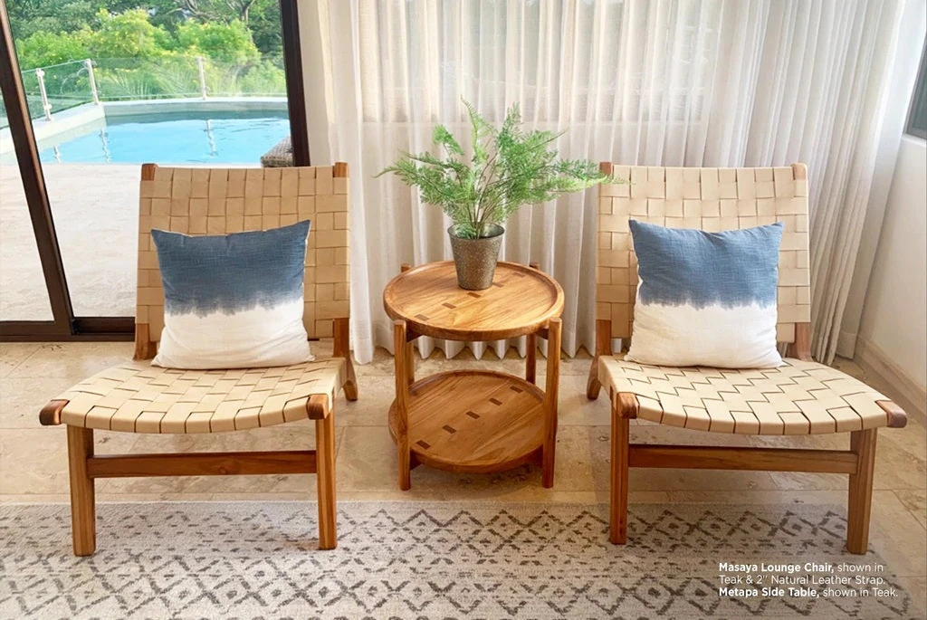 Masaya & Co. Furniture Masaya Leather Lounge Chair 5 Masaya & Co. Furniture Masaya Leather Lounge Chair