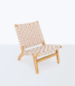 Masaya & Co. Furniture Masaya Leather Lounge Chair