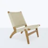 Masaya & Co. Masaya Solid Manila Lounge Chair Furniture