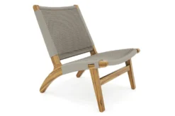 Masaya & Co. Masaya Solid Manila Lounge Chair Furniture