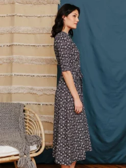 Mata Traders Aditi Moonrise Tencel Wrap Dress