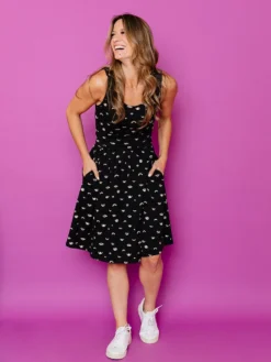 Mata Traders Asheville Onyx Eyes Dress Clothing