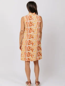 Mata Traders Eve Sedona Stripe Sleeveless Dress Clothing