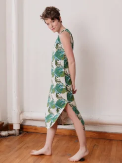 Mata Traders Best Sellers Julia Layered Palms Shift Dress