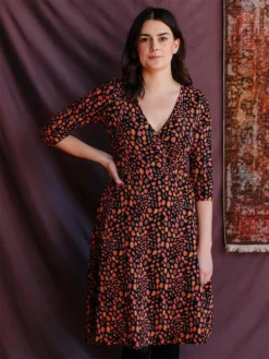 Mata Traders Best Sellers Callie Long Sleeve Wrap Dress