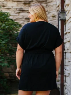 Mata Traders Best Sellers Montrose Black Tie Dress