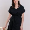 Mata Traders Best Sellers Montrose Black Tie Dress