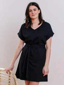 Mata Traders Best Sellers Montrose Black Tie Dress