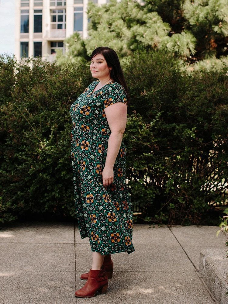 Mata Traders Tiered Teal Tile Jersey Dress Best Sellers 7 Mata Traders Tiered Teal Tile Jersey Dress Best Sellers