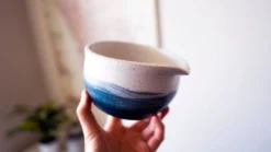 Moonshine Design Kitchen + Dining Matcha Stoneware Bowl