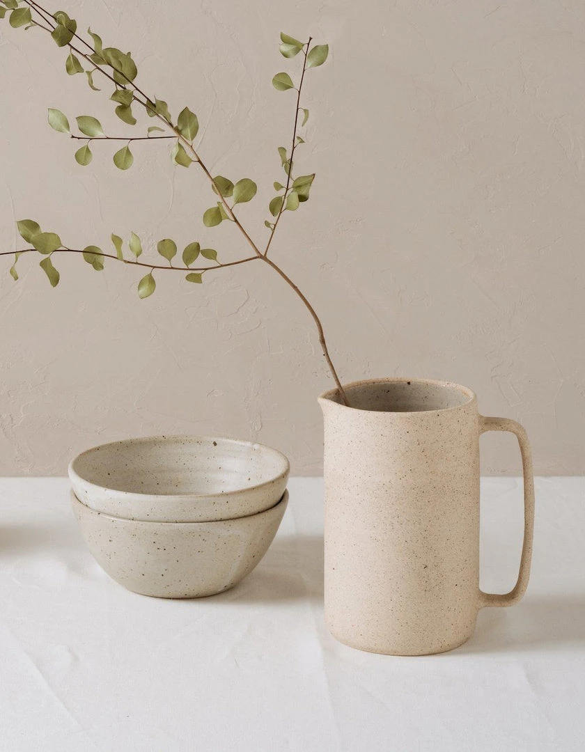 August Sage Maufrais Ceramic Bowl Kitchen + Dining 4 August Sage Maufrais Ceramic Bowl Kitchen + Dining