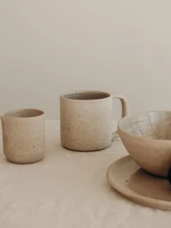 August Sage Kitchen + Dining Maufrais Ceramic Creamer Pitcher