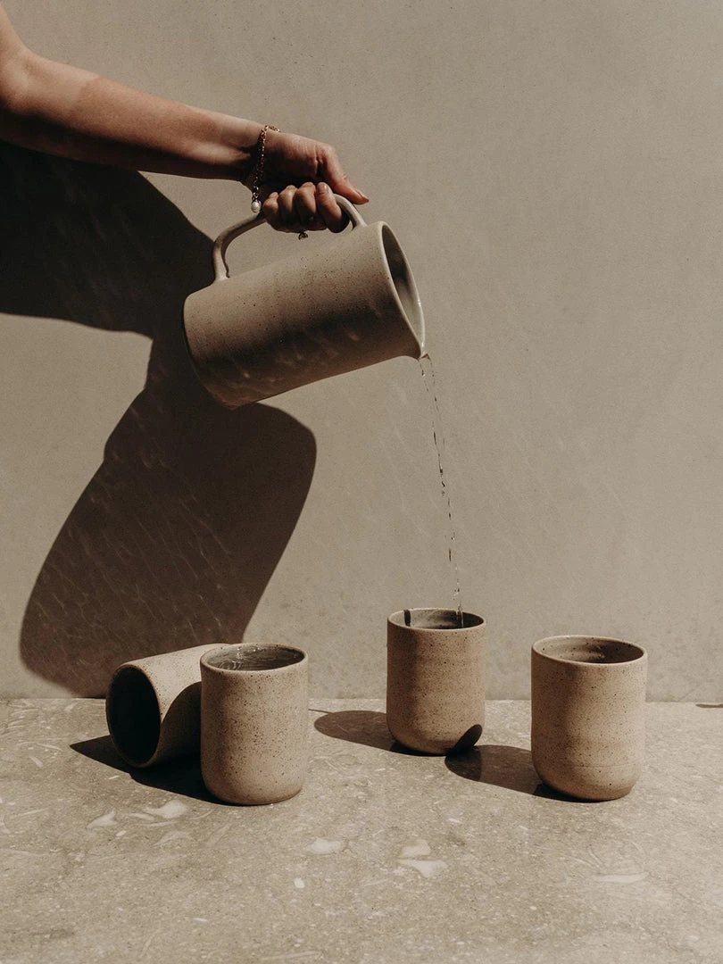 August Sage BIPOC Owned Maufrais Ceramic Pitcher 12 August Sage BIPOC Owned Maufrais Ceramic Pitcher