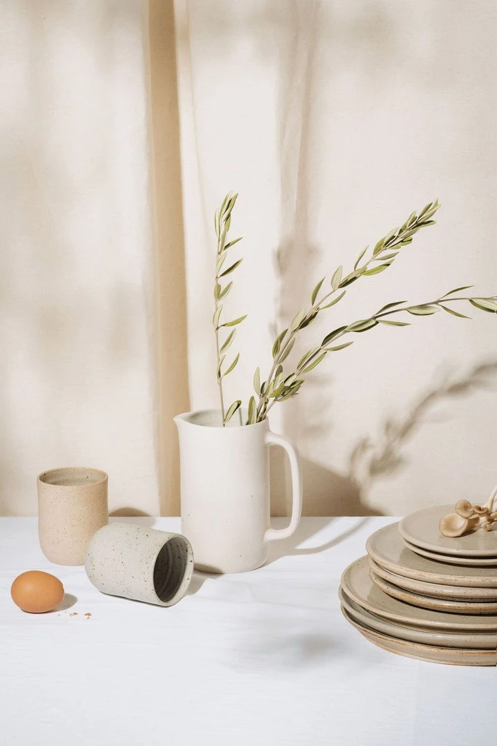 August Sage BIPOC Owned Maufrais Ceramic Pitcher 4 August Sage BIPOC Owned Maufrais Ceramic Pitcher