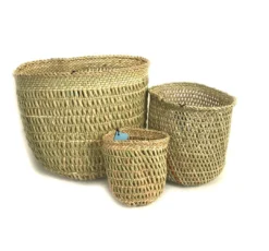 Mbare Open Weave Iringa Basket - Natural Home Goods